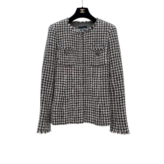 Chanel 08A Black Jacket - Structured FR 36 Pre-owned