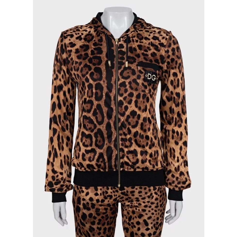 Dolce & Gabbana Leopard Print Three-Piece Suit - S / IT40 Pre-owned