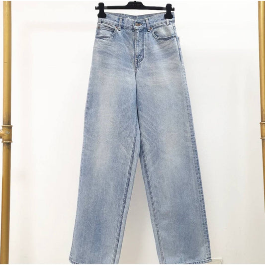 Celine Blue Wide Leg Jeans Sz.26 pre-owned