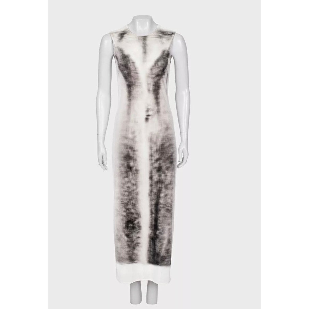 NWOT Loewe Black & White Straight Dress - Size M Pre-owned