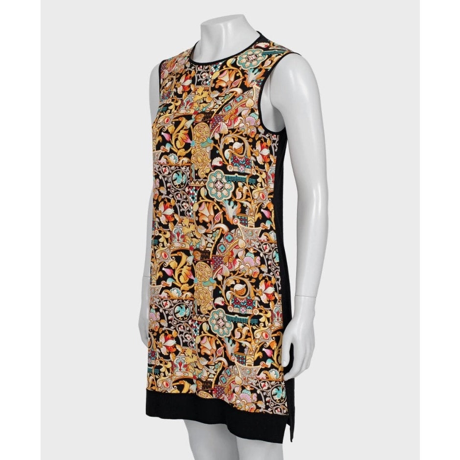 Louis Vuitton Multicolor Geometric Sleeveless Dress Sz.M pre-owned