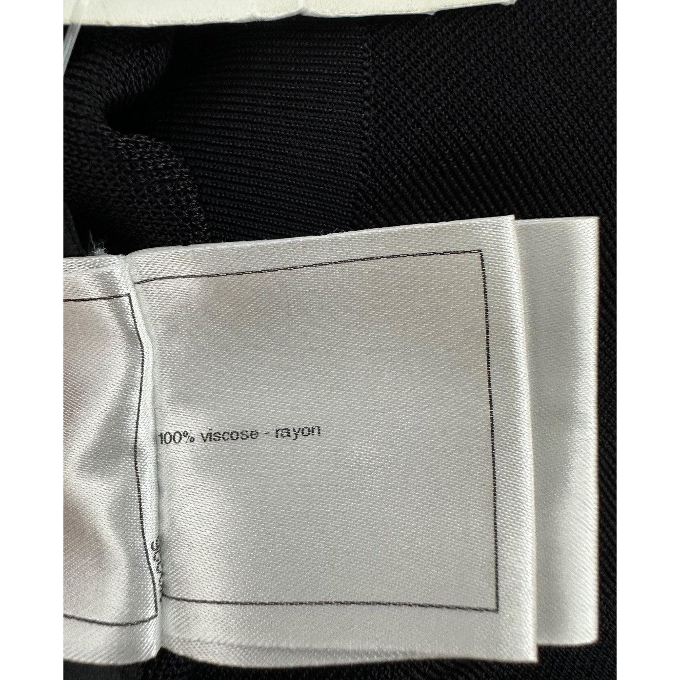 Chanel Black Knitted Midi Dress Sz.38 Pre-owned