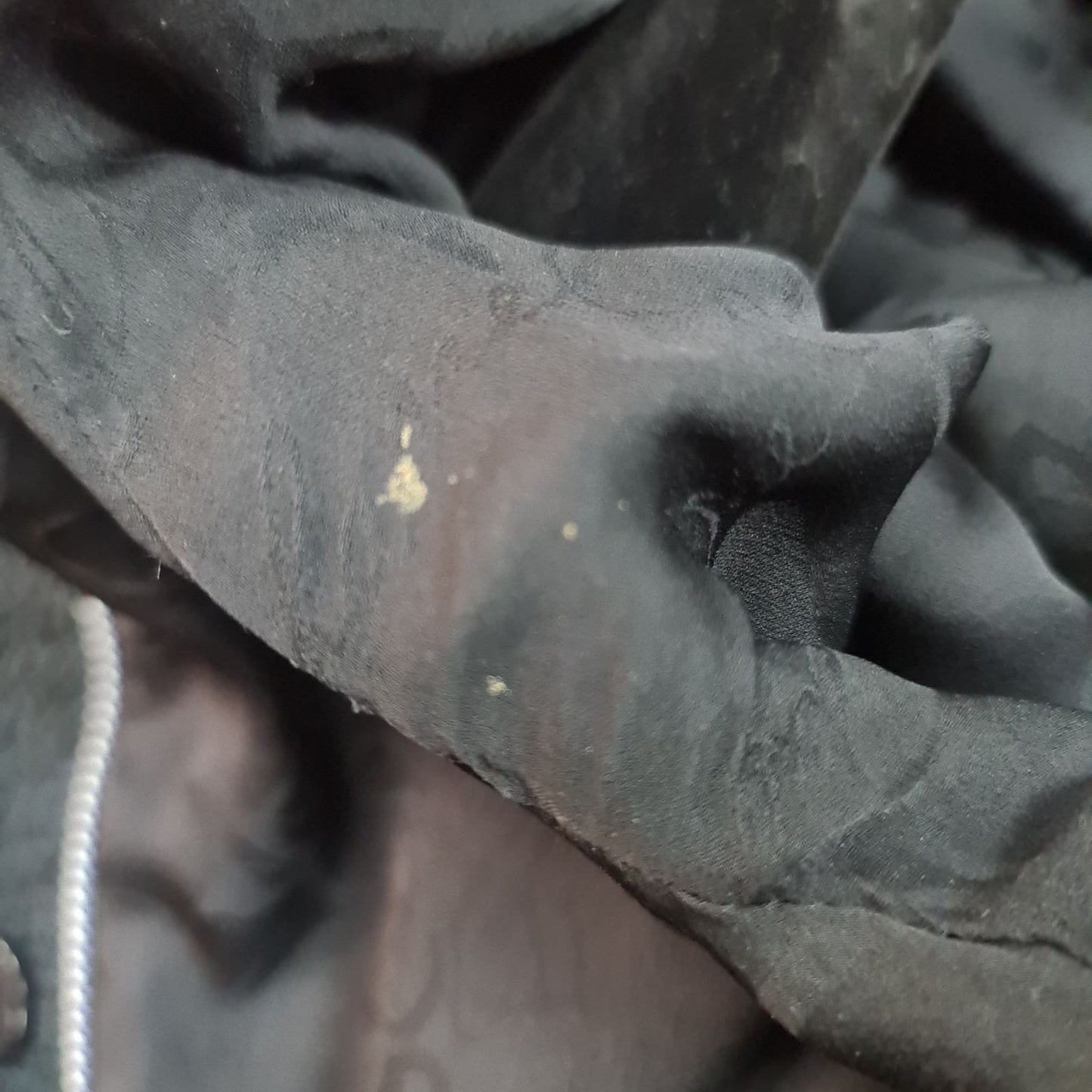 Chanel Paris Seul CC Buttons Timeless Black Tweed Jacket, Size 38 pre-owned