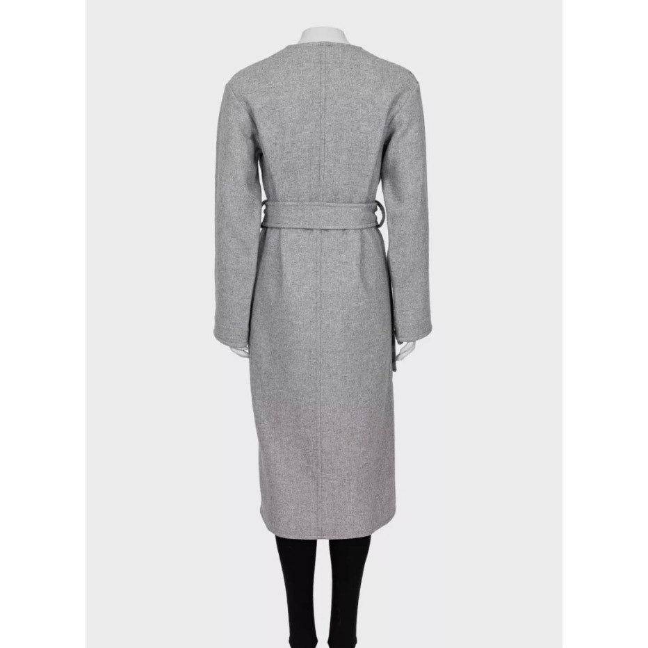 Celine Grey Wool Blend Coat - Size XS (FR 34) Pre-owned