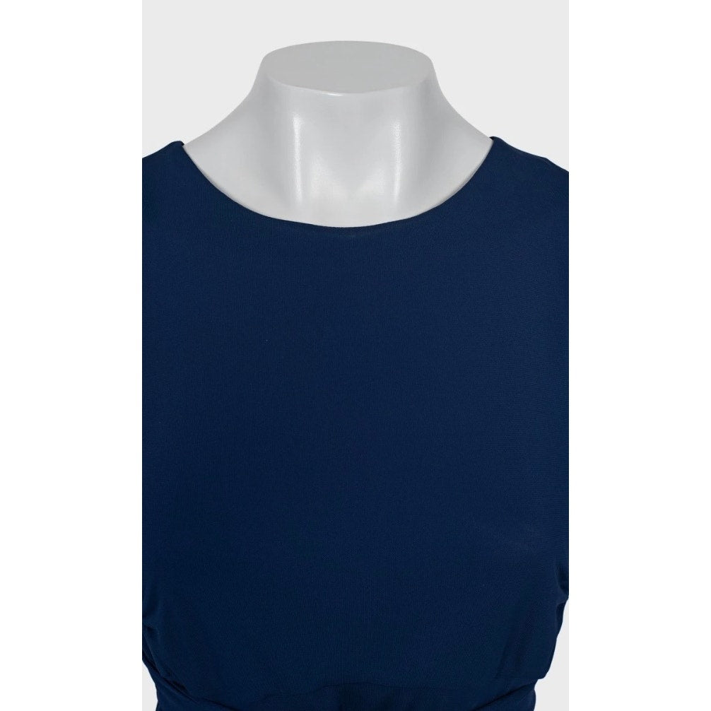 Saint Laurent Blue Tie-Waist Jumpsuit Sz. M/EU38 Pre-owned