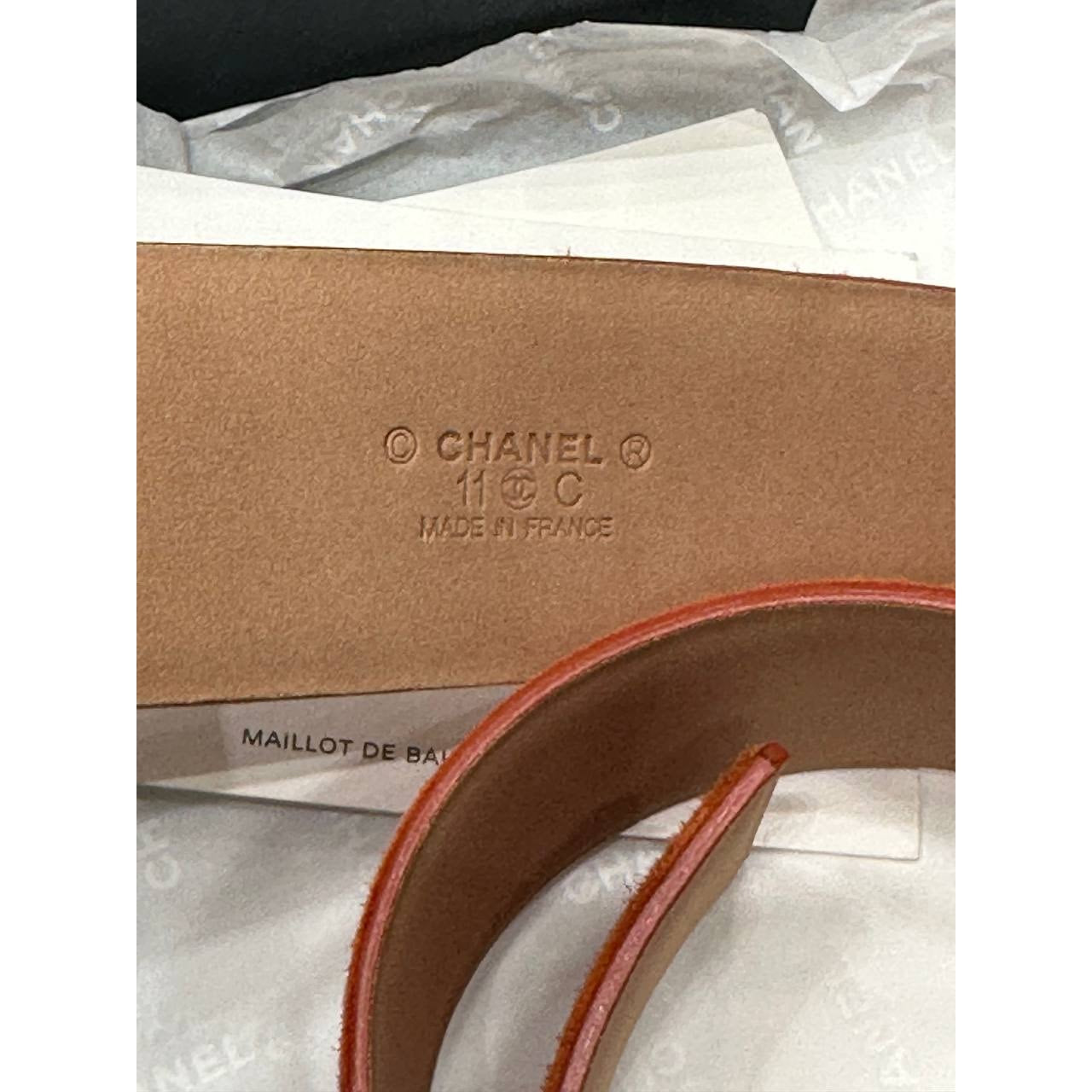 NWOB Chanel Suede Belt Cruise 2011 - Size 85 pre-owned