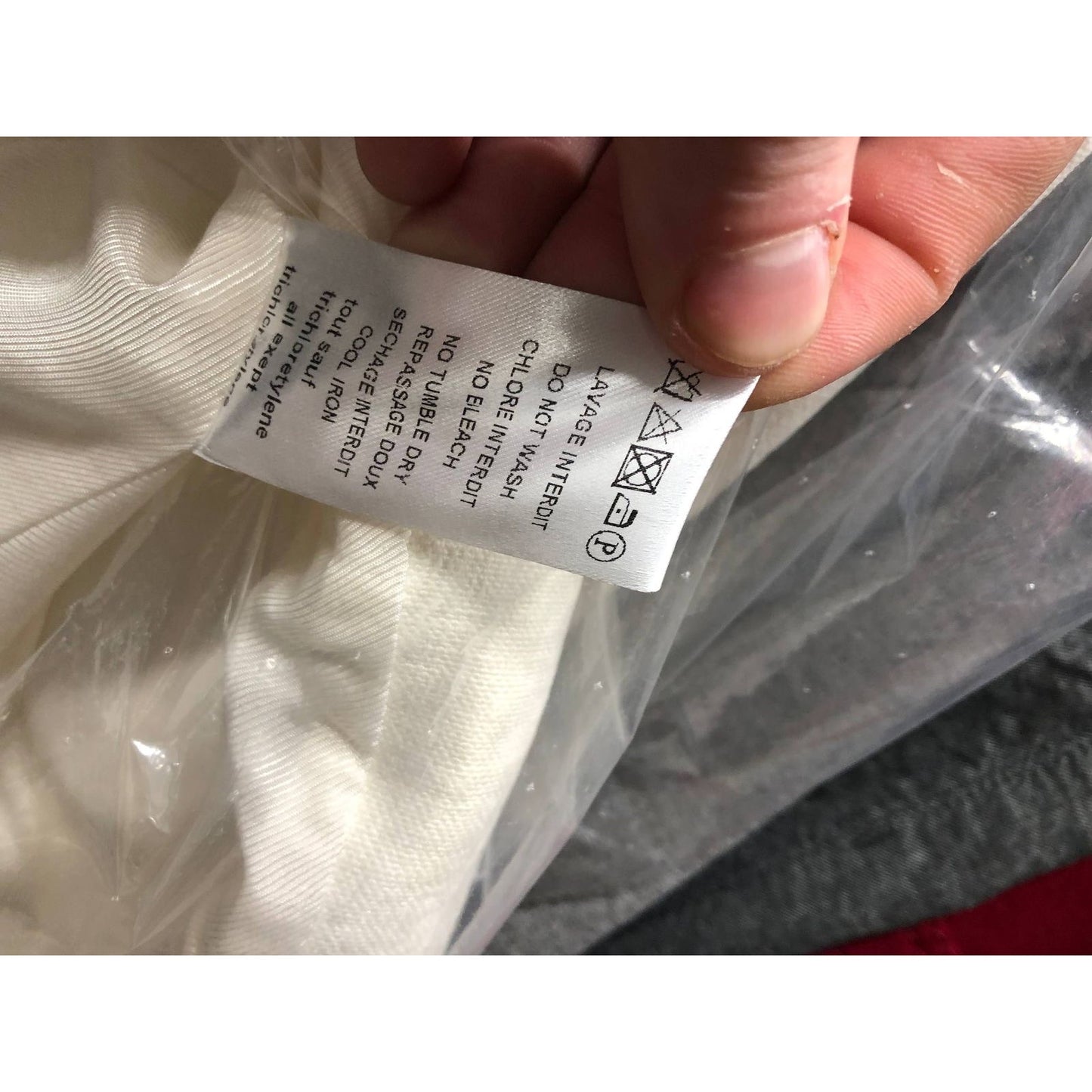 Balmain White Linen Crystal Trim Jacket - Size M (FR38) pre-owned