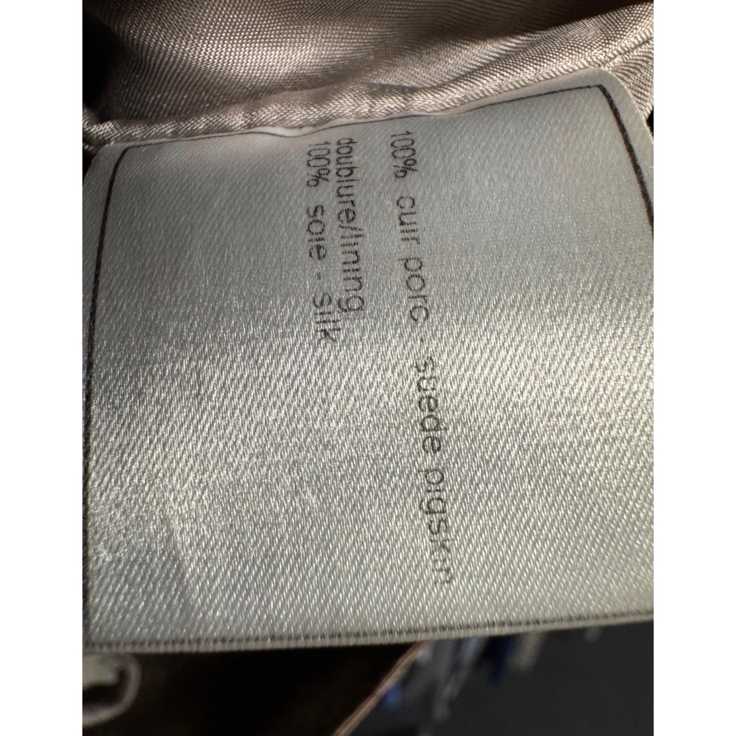 Chanel Brown Suede Pencil Skirt - EU38 / US M Pre-owned