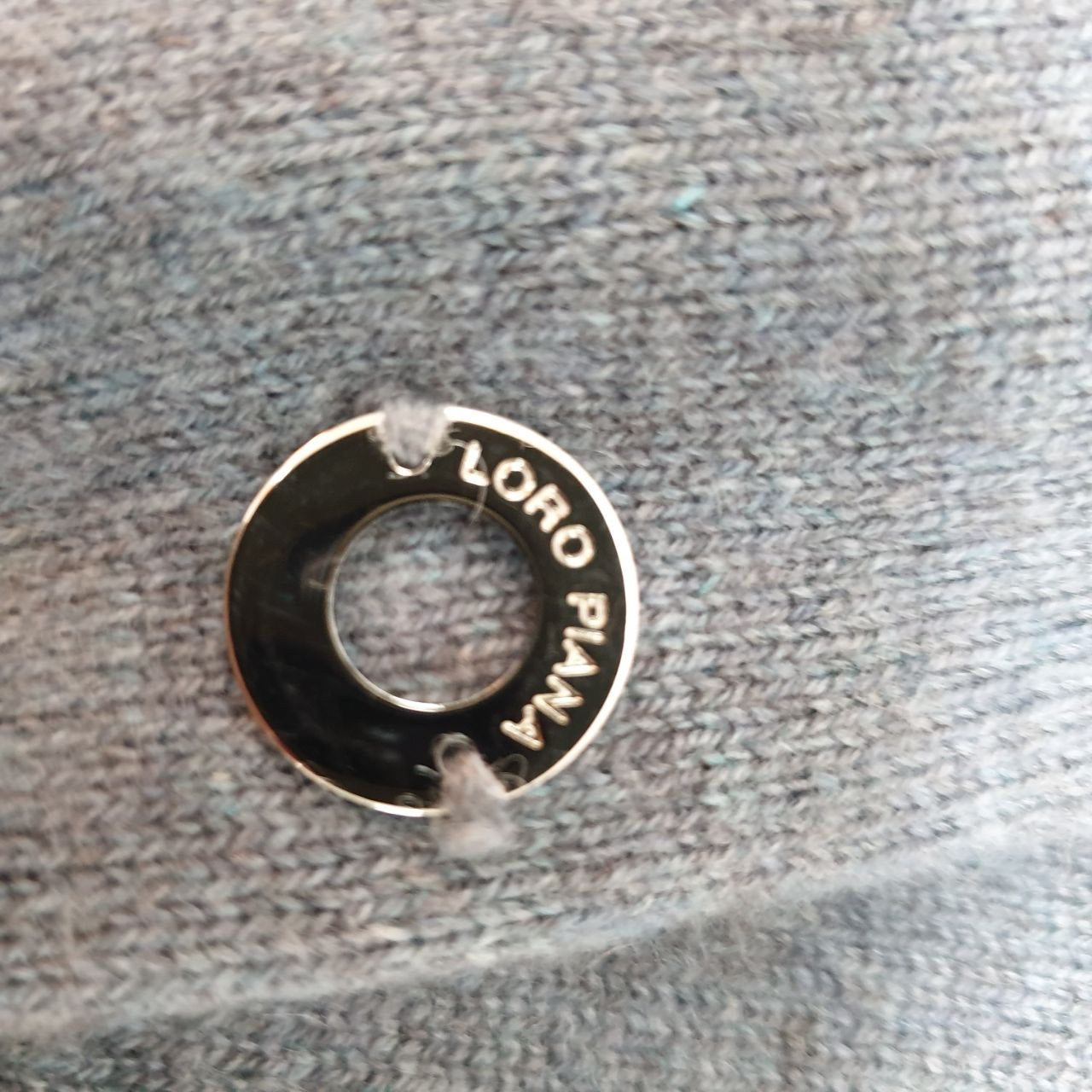 Loro Piana Gray Baby Cashmere Cardigan Sz.42 pre-owned