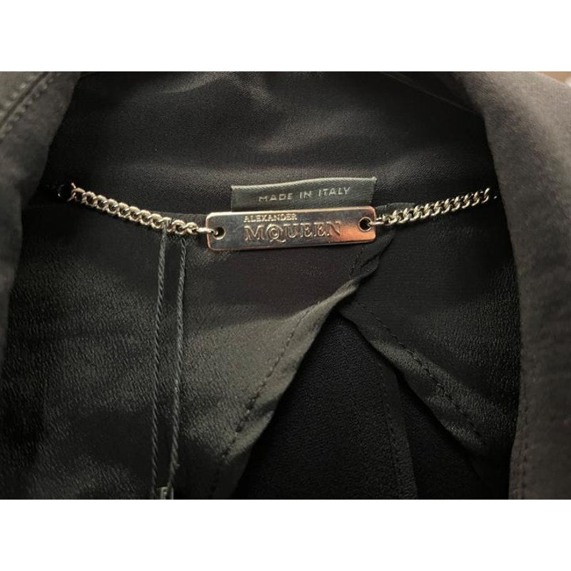 Alexander McQueen Black Tailored Jacket Voluminous Shoulders Pre-owned