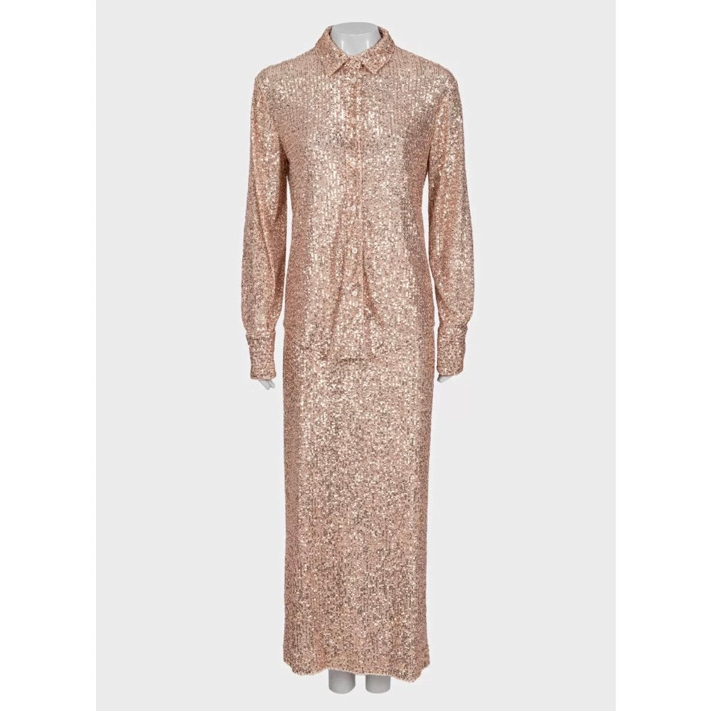 Tom Ford Pink Sequin Suit - Elegant IT40-44 Size S Pre-owned