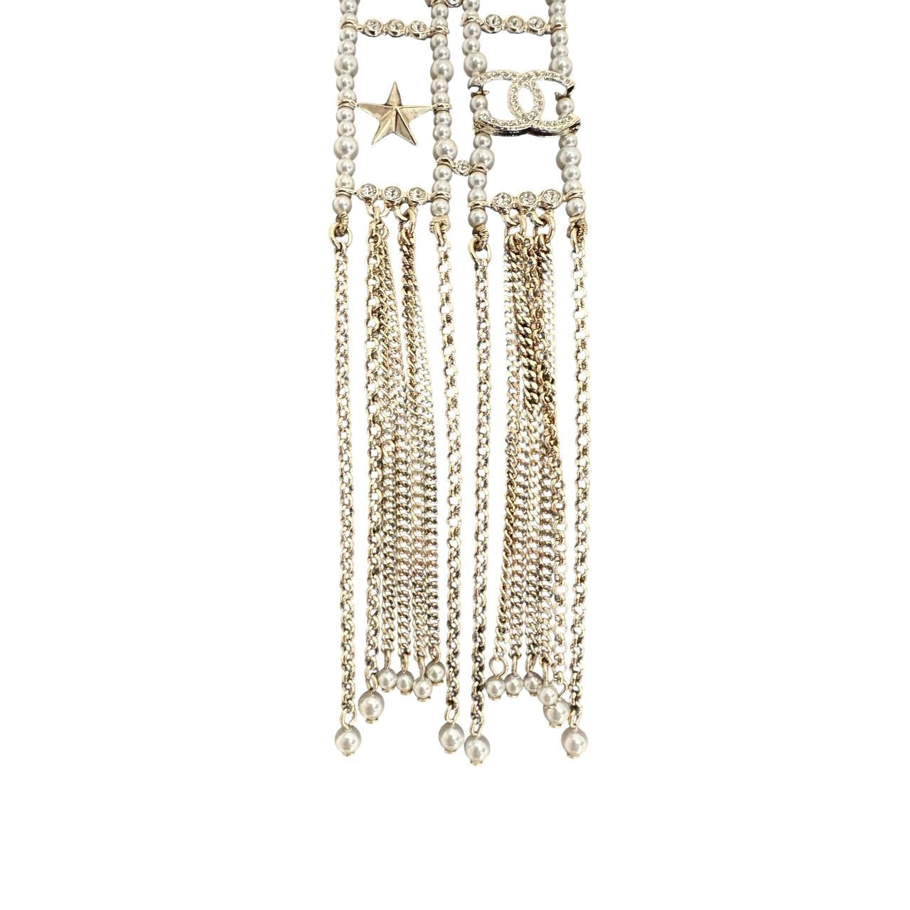 Chanel Pearl & Charm Statement Necklace Pre-owned