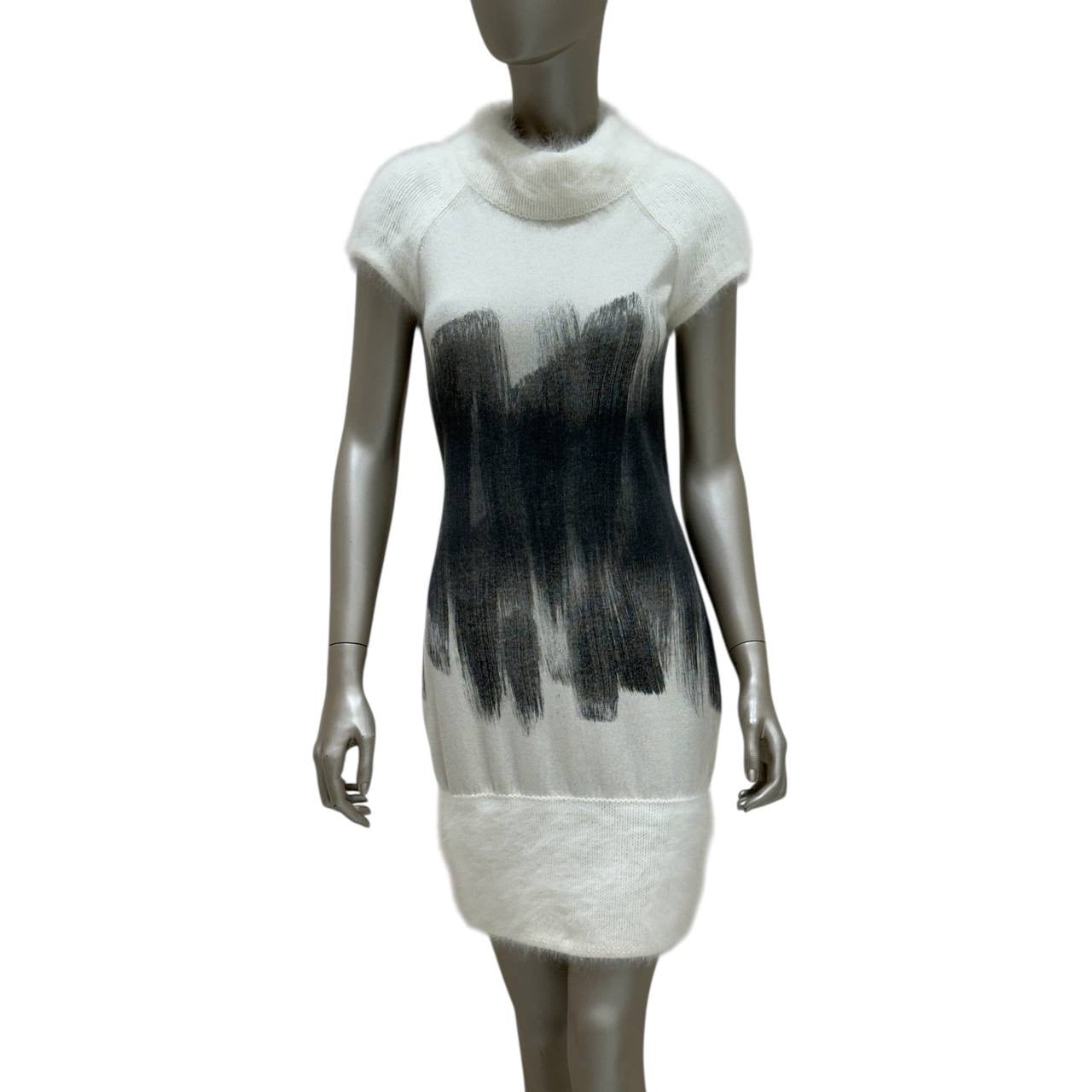CHANEL Cashmere Angora 2010 Collection Dress Size 38 Pre-owned