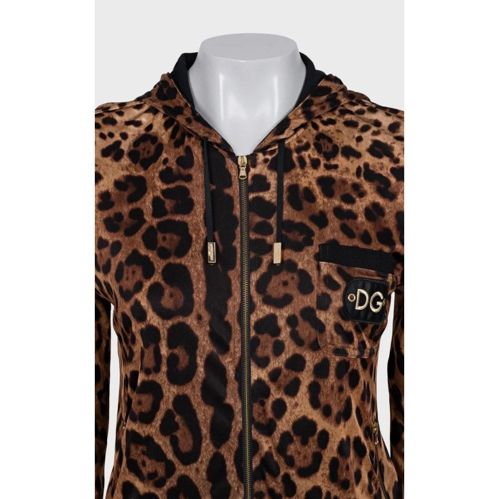 Dolce & Gabbana Leopard Print Three-Piece Suit - S / IT40 Pre-owned