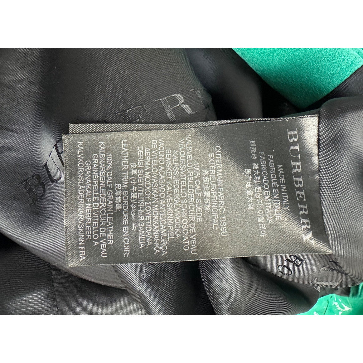 Burberry Prorsum Dégradé Suede Trench Coat Size 42 Pre-owned