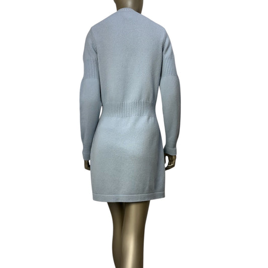 Chanel CC Turnlock Cashmere Sweater Dress - Size 40 Pre-owned