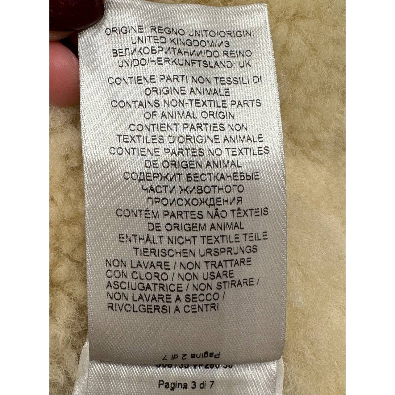 Bottega Veneta Luxurious 2-Way Shearling Jacket - Sz 38 Pre-owned