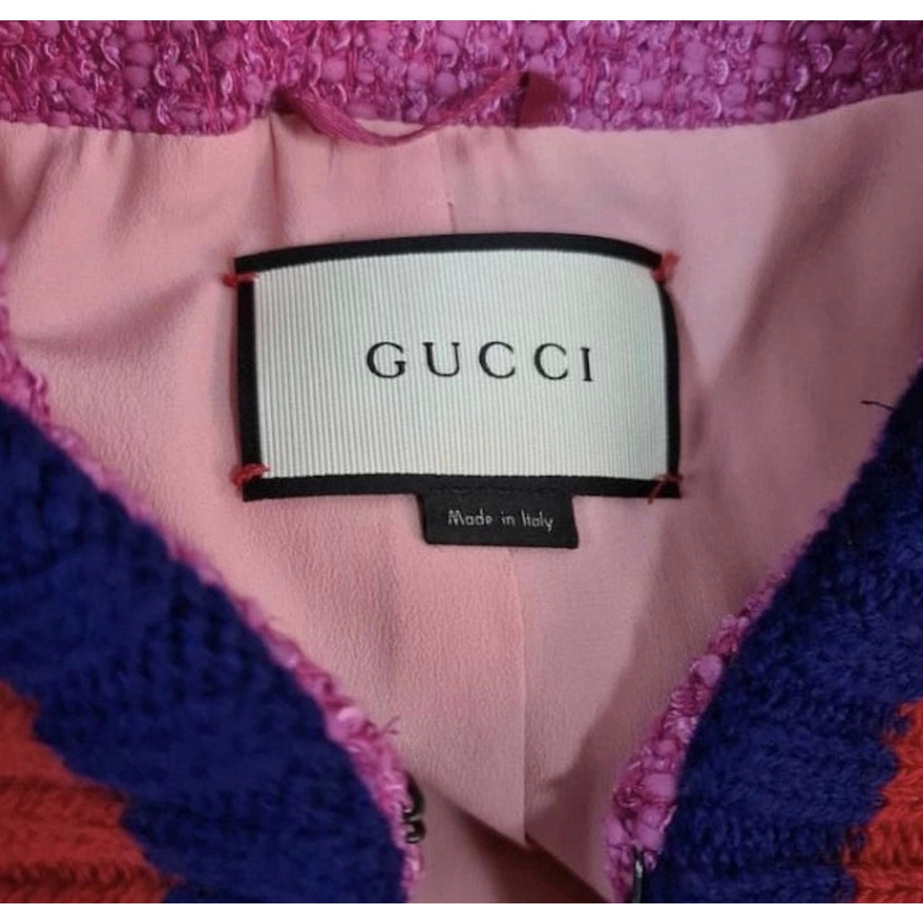 Gucci Pink Tweed Skirt Suit - Elegant & Versatile IT38/XS pre-owned