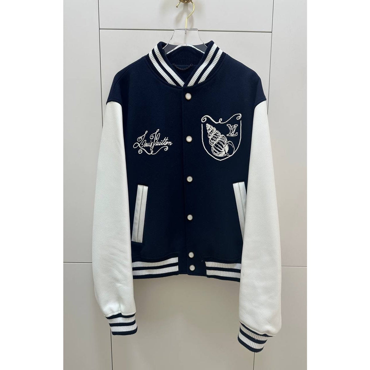 Louis Vuitton Varsity Jacket Sz 58 Pre-owned