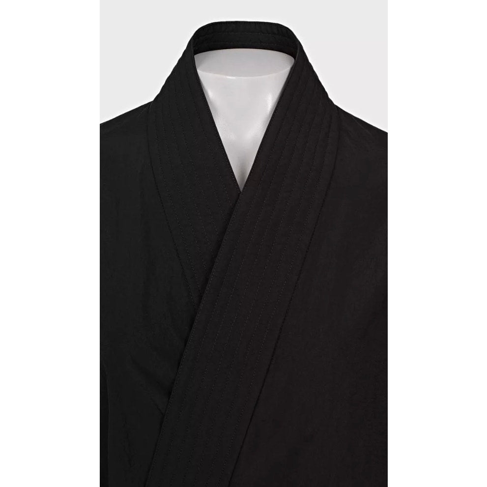 Balenciaga Black Polyamide Oversized Wrap Jacket Coat Sz. 34/XS pre-owned