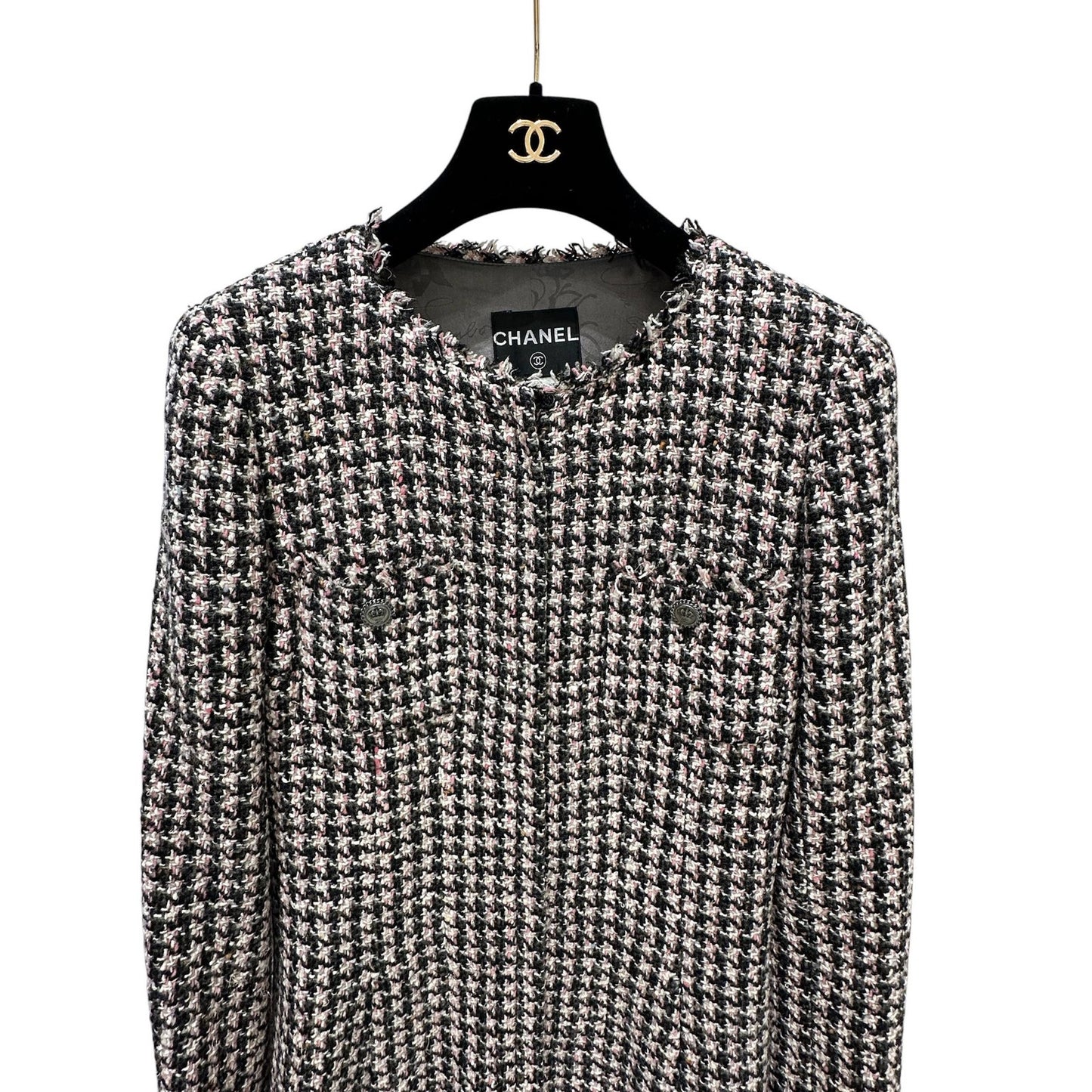 Chanel 08A Black Jacket - Structured FR 36 Pre-owned