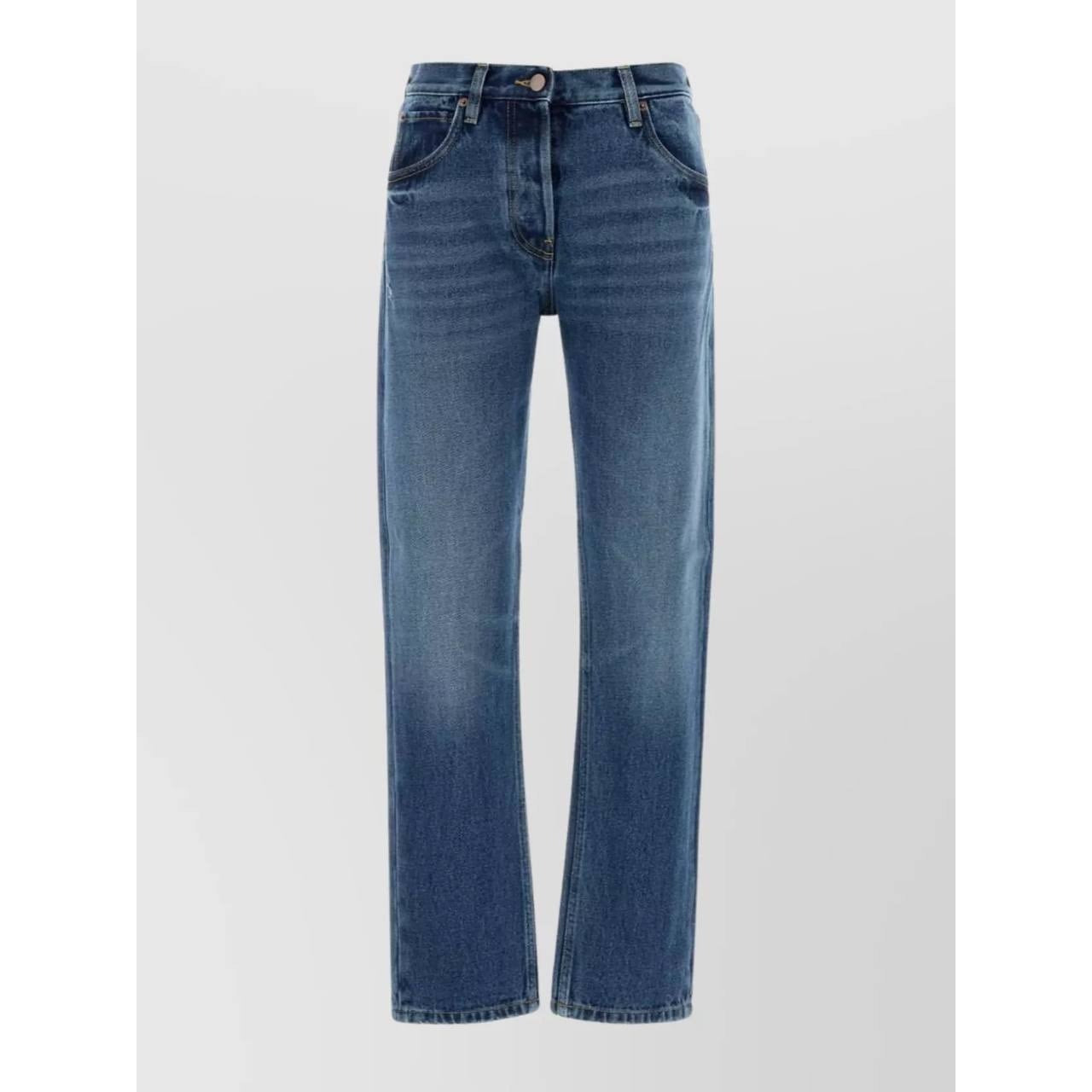 Prada Wide-Leg Denim Jeans Sz. 25 Pre-owne