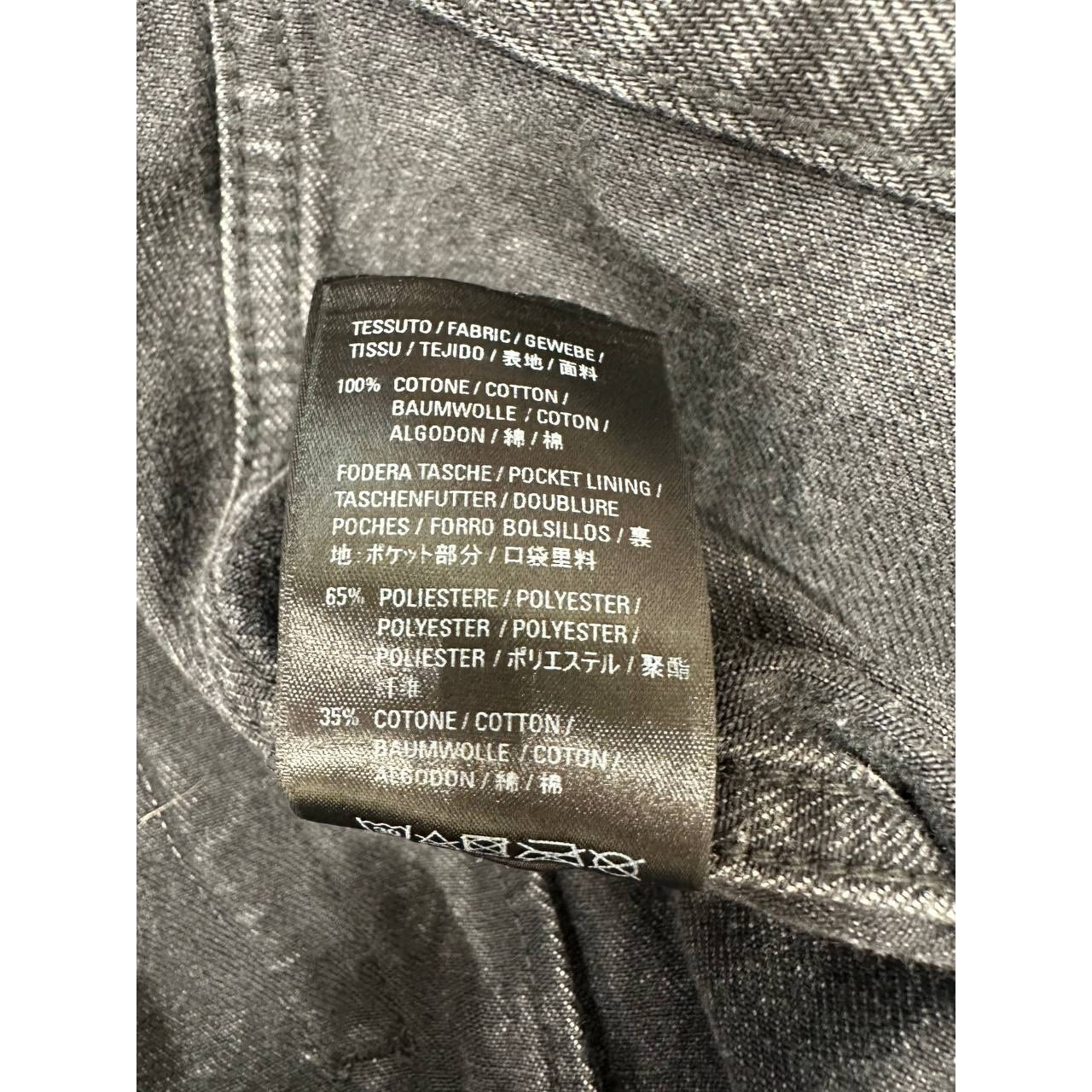 Balenciaga Grey Denim Jacket - Women's Size 34 Pre-owned