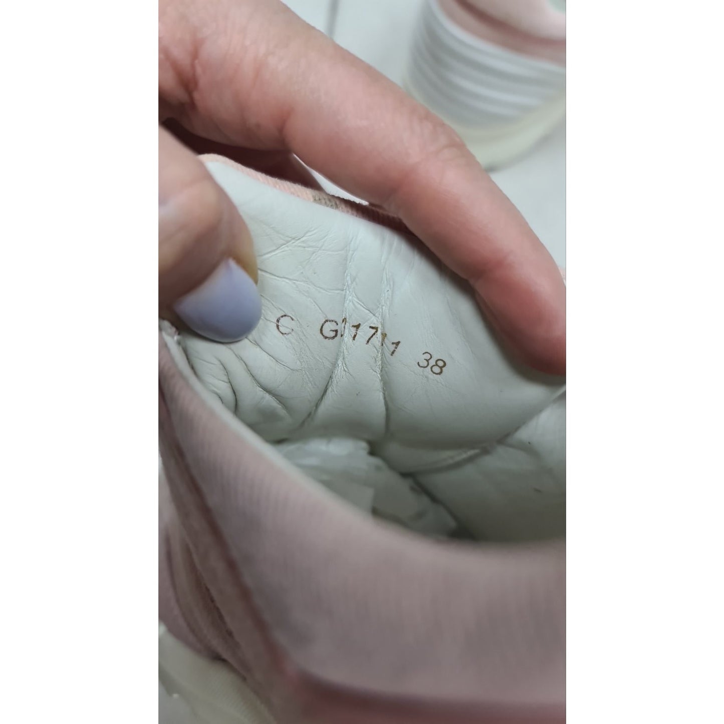 Chanel Pink Sporty Sneakers Sz.38 Pre-owned