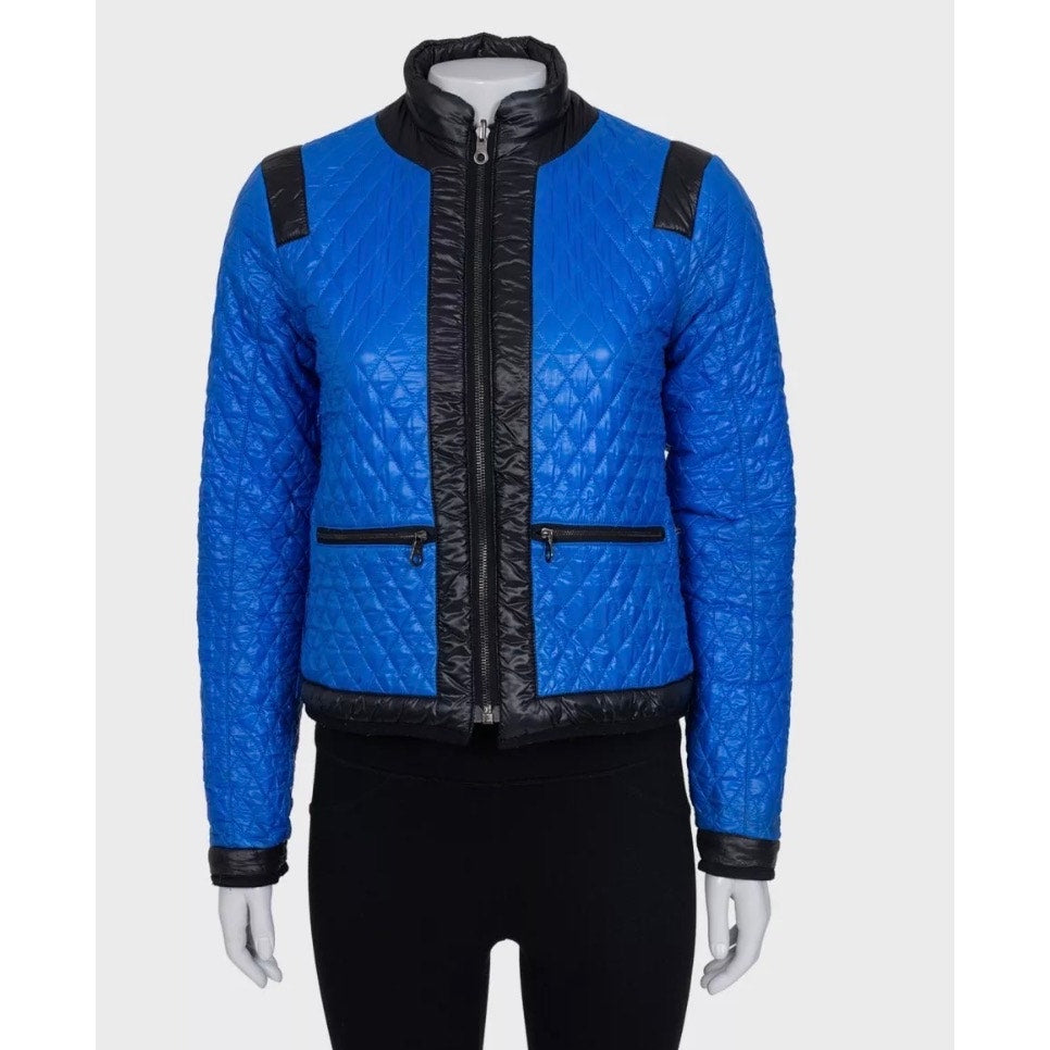 Chanel Reversible Zip-Up Jacket with Pockets sz.34XS pre-owned
