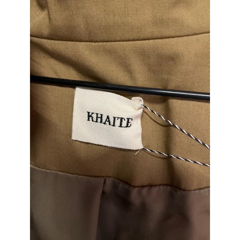 Khaite Brown Fitted Bomber Jacket  Sz. M Pre-owned