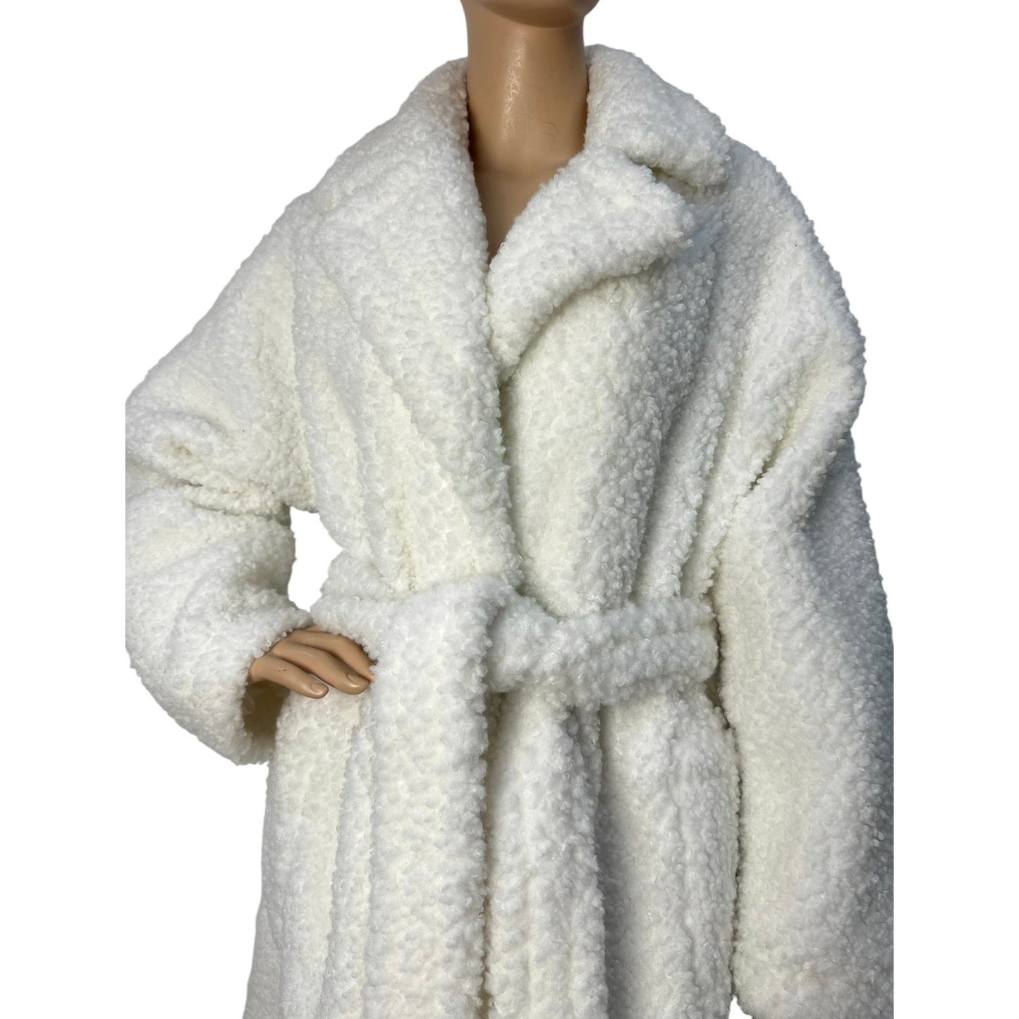 Stand Studio Teddy Faux Fur Coat - Size 38 Pre-owned