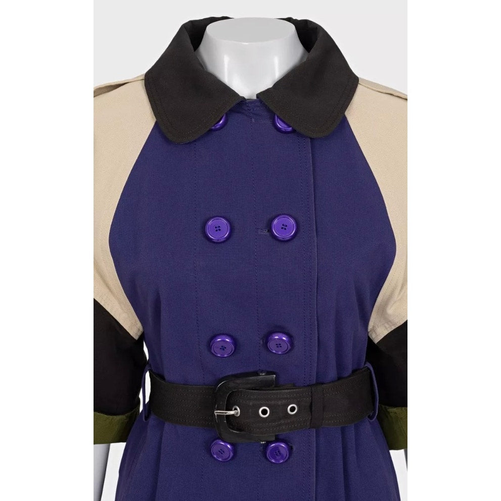 Kenzo Vintage Cropped Trench Coat - EU38/M pre-owned