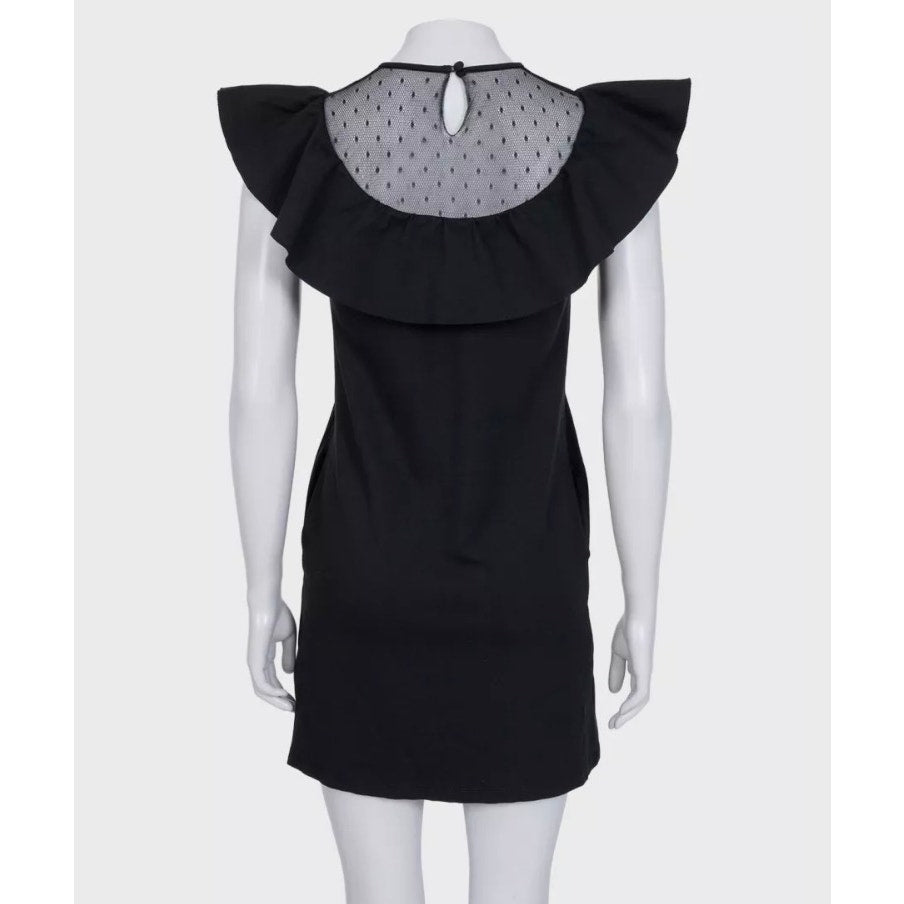 Red Valentino Black Fitted Dress Sz.XS pre-owned