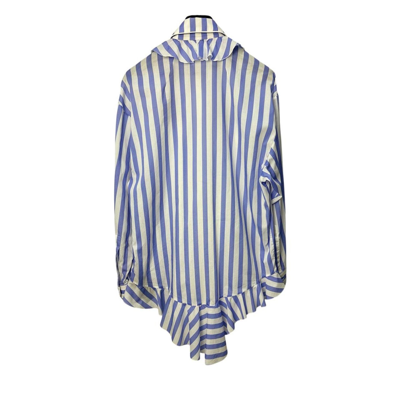 Francesco Scognamiglio Striped Crystal Embellishment Shirt Sz.38