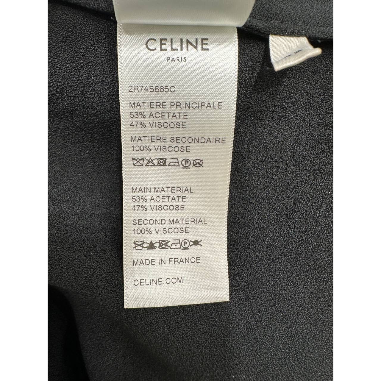 Celine Long Elegant  Timeless Dress Sz.42 Pre-owned