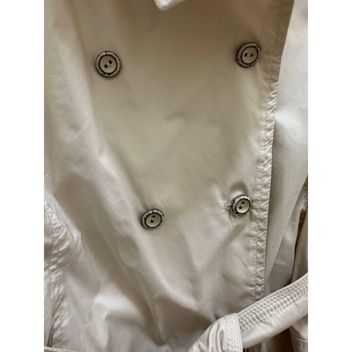 Ermanno Scervino Chic Ivory Fitted Jacket Sz.44 It Pre-owned