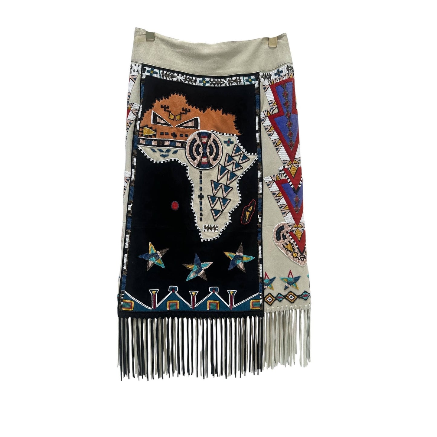 Valentino SS16 Runway Suede Wrap Skirt - IT 40 Pre-owned