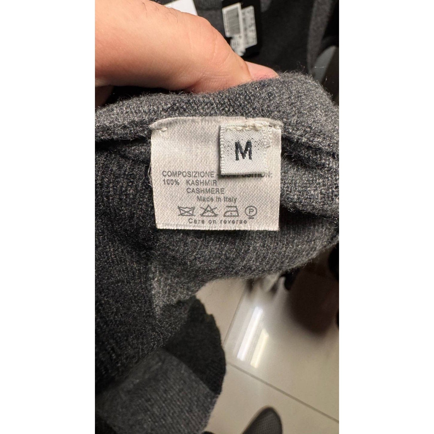 Saint Laurent Multicolor Cashmere Dress, Size M Pre-owned