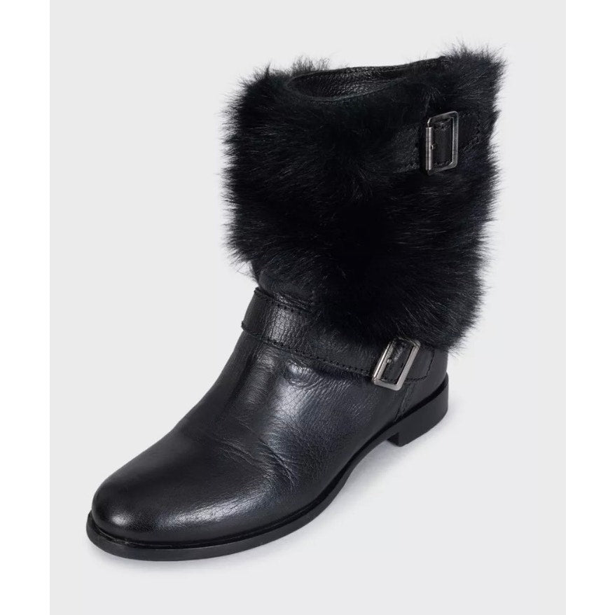 Prada Black Leather Boots - EU 39.5 Pre-owned