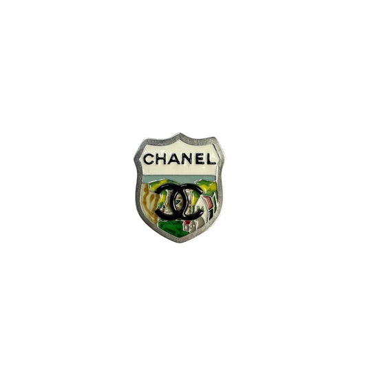 Chanel 2015 Metal  CC Pin Pre-owned