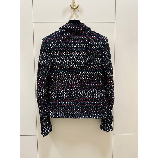 CHANEL Multicolor Tweed Jacket - 2017 Sz.34 Pre-owned