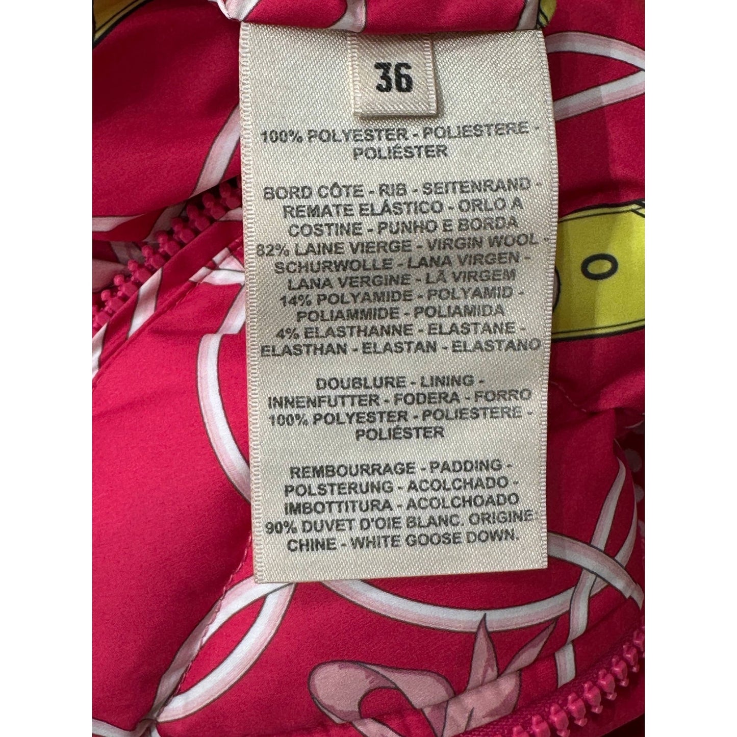 Hermès "Promenade du Matin Pois" Reversible Puffer Coat Sz.36 Pre-owned