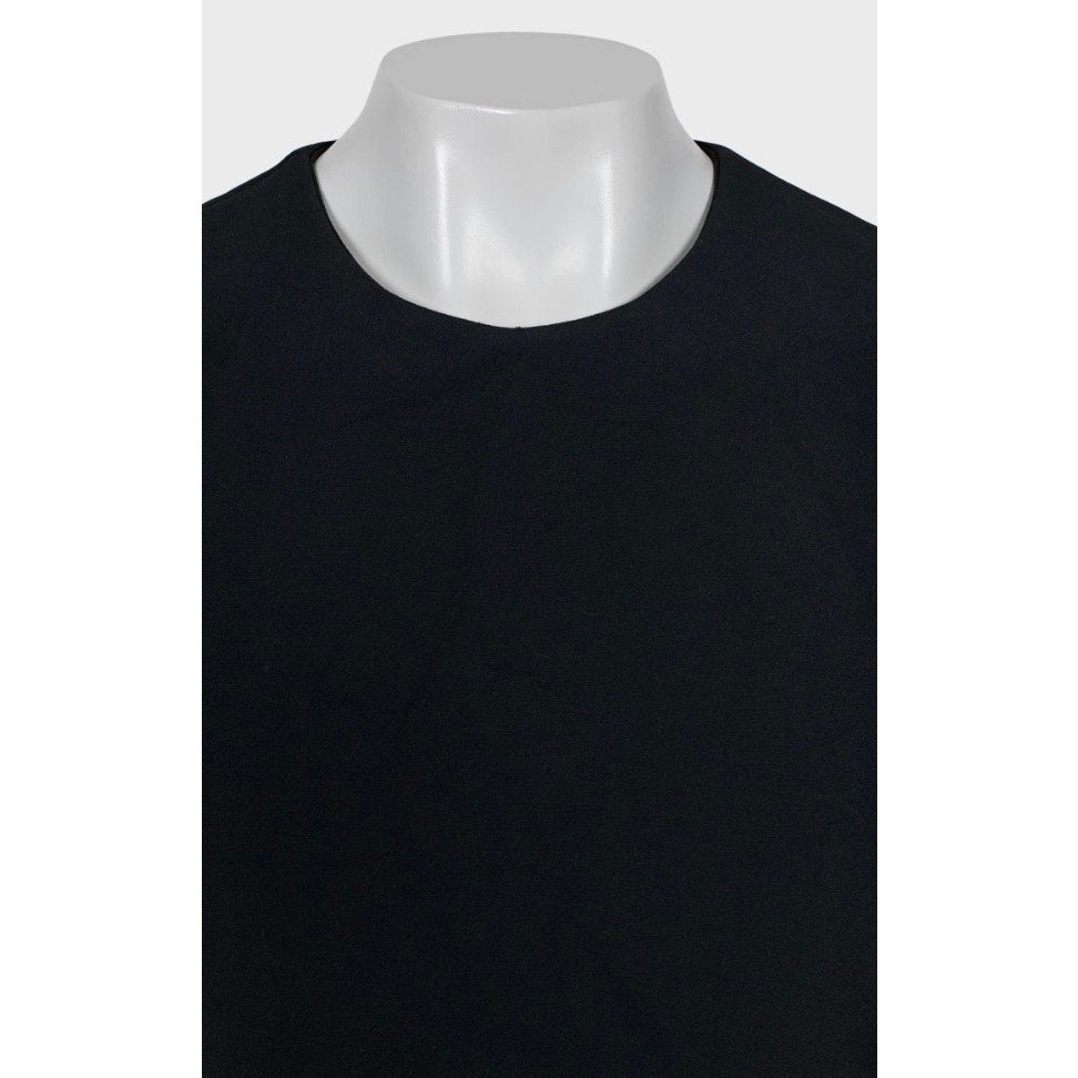 Celine Vintage  Black Pleated Dress - FR42/XL Pre-owned