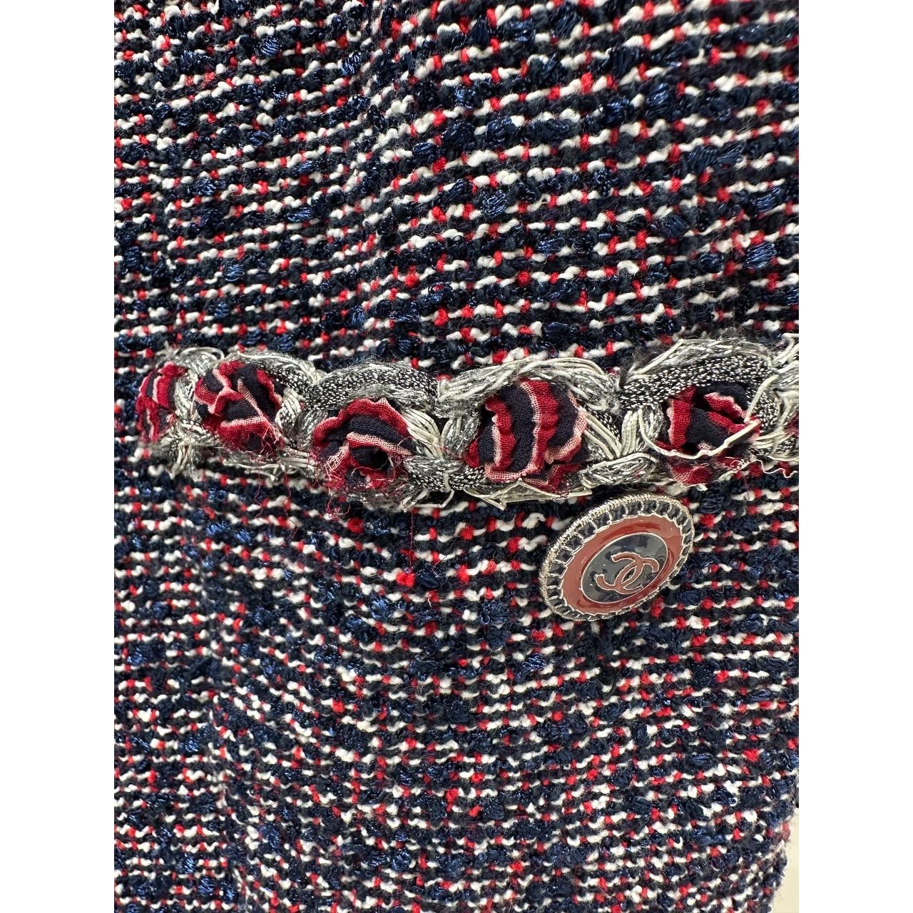 Chanel 2016 Spring Tweed Vest - Size 36 Pre-owned