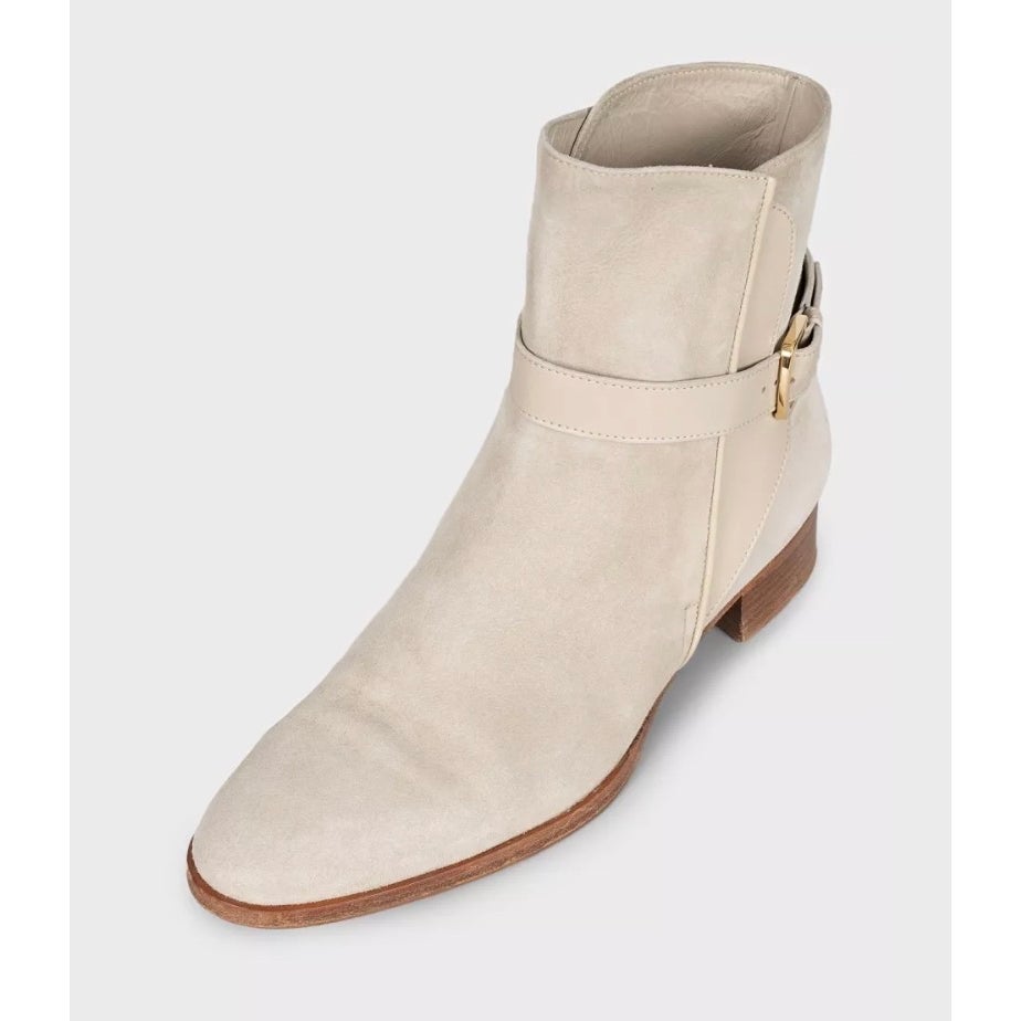 Loro Piana Brown Suede Ankle Boots - EU 38 Pre-owned