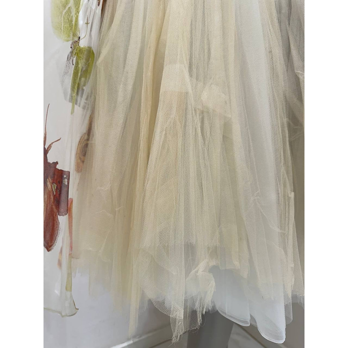 Alexander McQueen Vintage Butterfly Silk Dress IT 40 Pre-owned