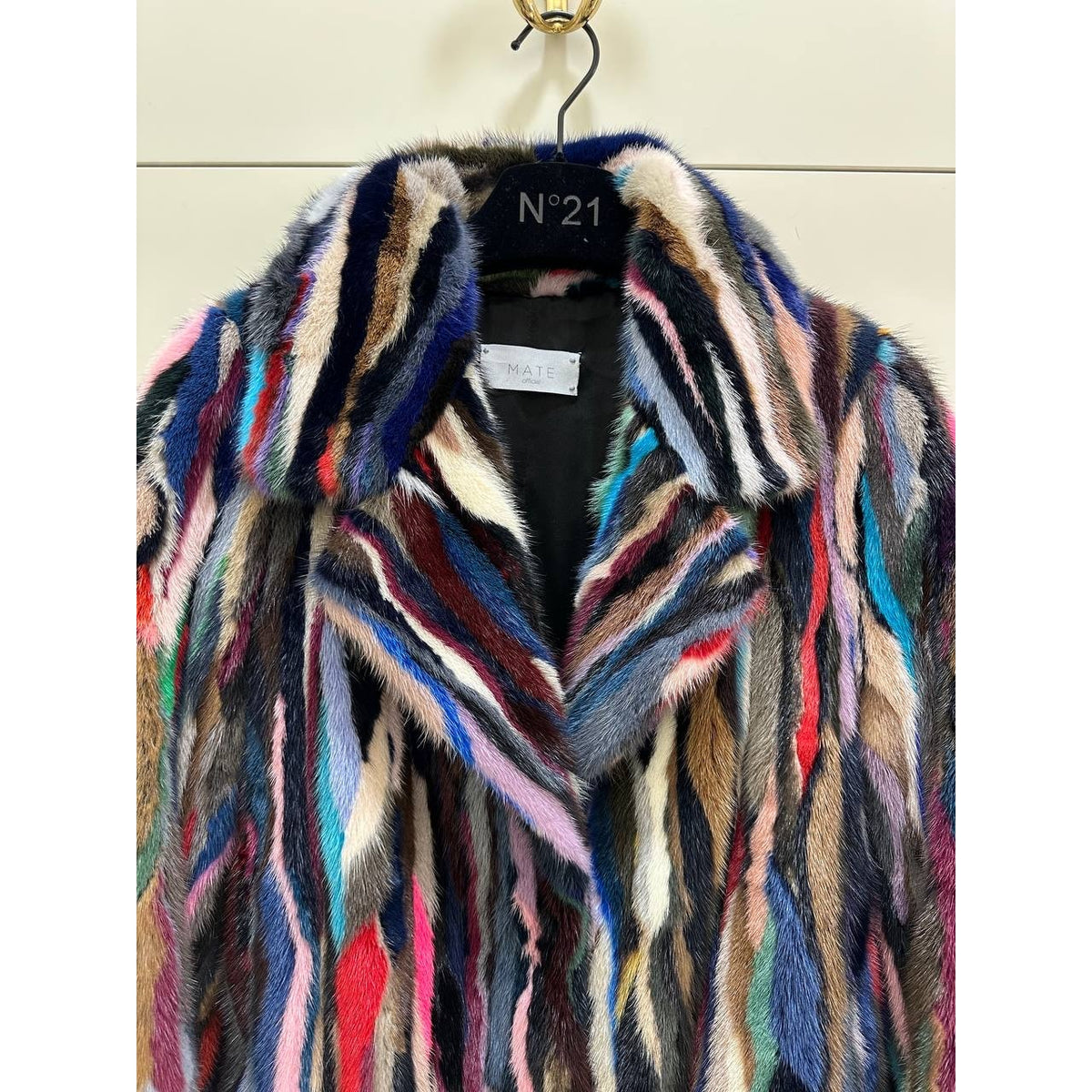 MATE Official Multicolor Coat - IT 40 Pre-owned