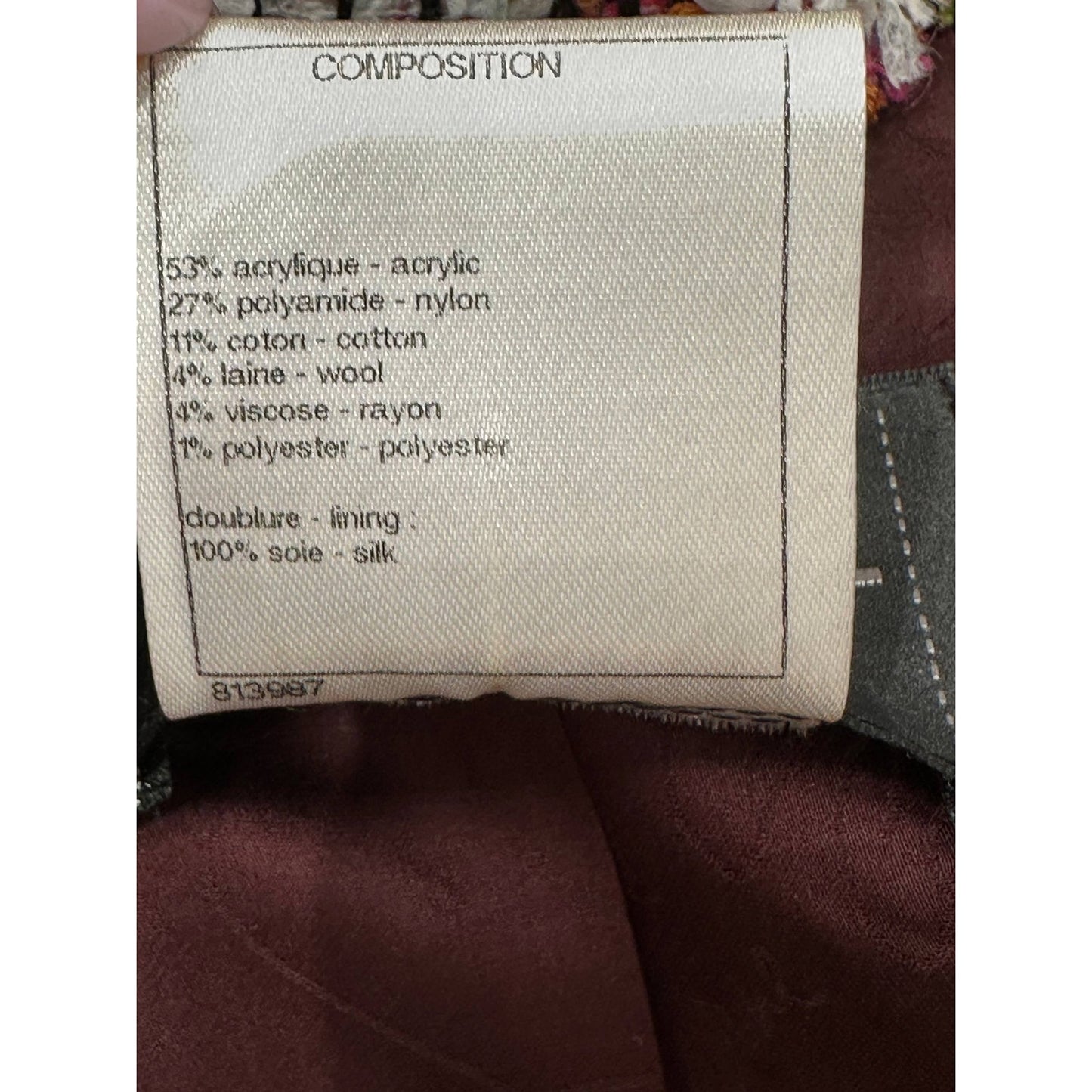 Chanel Paris-Dubai 2015 Fantasy Pink Tweed Short Jacket Coat Sz.38 Pre-owned