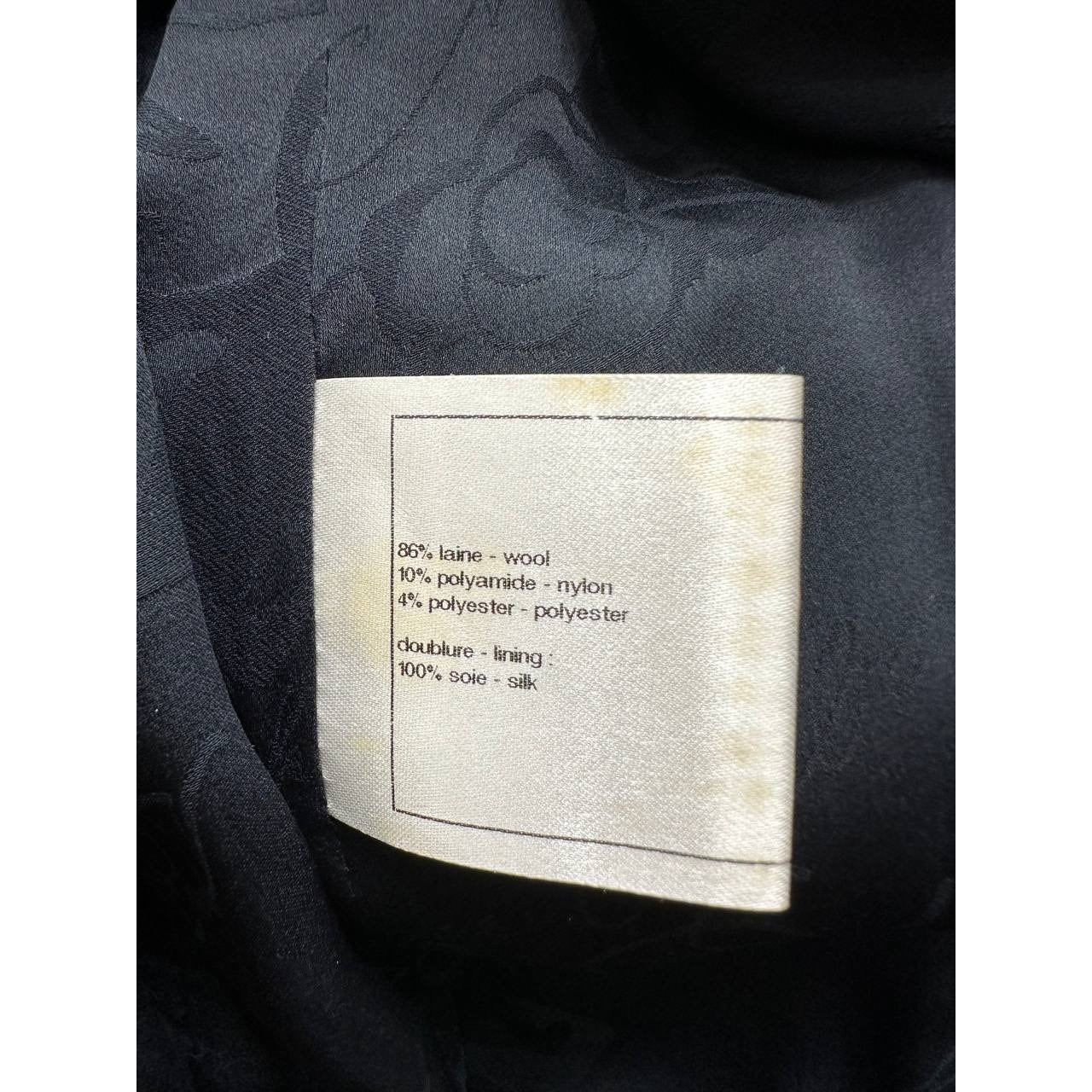 Chanel Sculptured Tweed Jacket - Size 36 Pre-owned