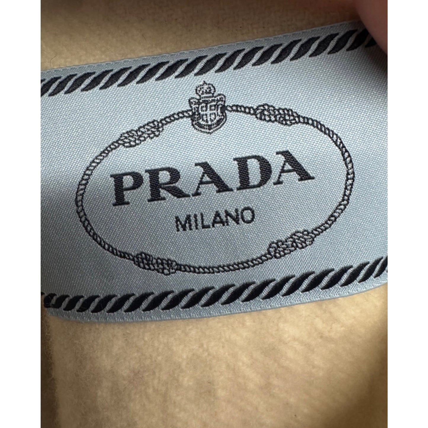 Prada Cream Wool Fitted Pin Dress  XXS/IT36 pre-owned